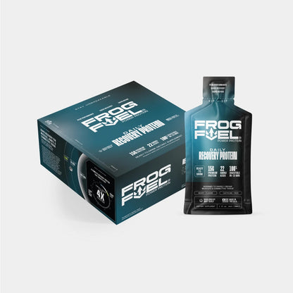 Frog Fuel Power Protein Collagen Protein Shot for Muscle Recovery 24 1oz PACKETS
