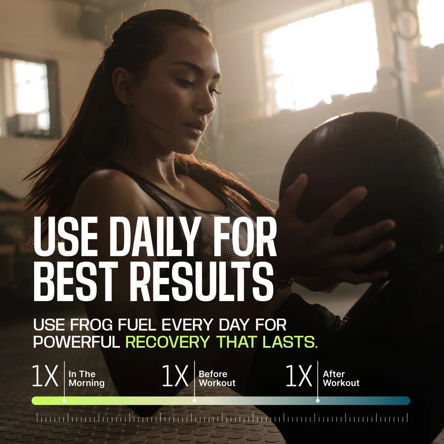 Frog Fuel Power Protein Collagen Protein Shot for Muscle Recovery 24 1oz PACKETS